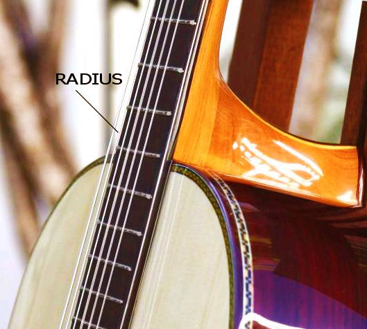 The Radiuses fingerboard