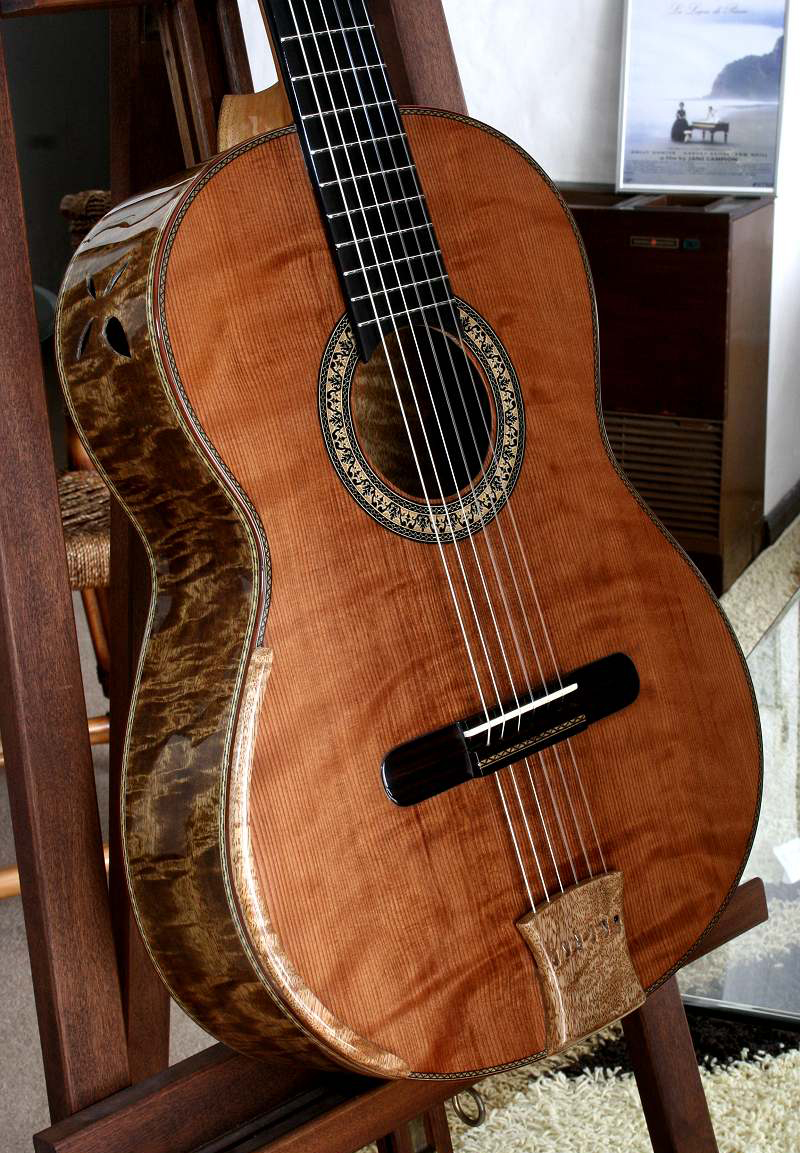 Highly figured African Walnut B&S, QUADRUPLE TOP