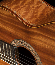 Bellucci Guitars | Waterfall Bubinga back and sides, Spanish Cedar top Concert Classical Guitar