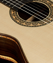 Bellucci Guitars | Brazilian Rosewood back and sides, Spruce top Concert Classical Guitar