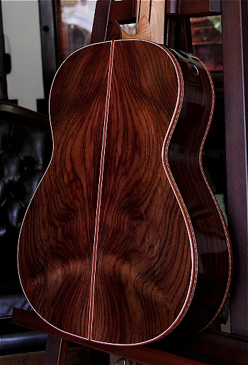 120 year air dried Brazilian Rosewood B&S,
                    Bellucci/Hauser braced Cedar top Concert guitar