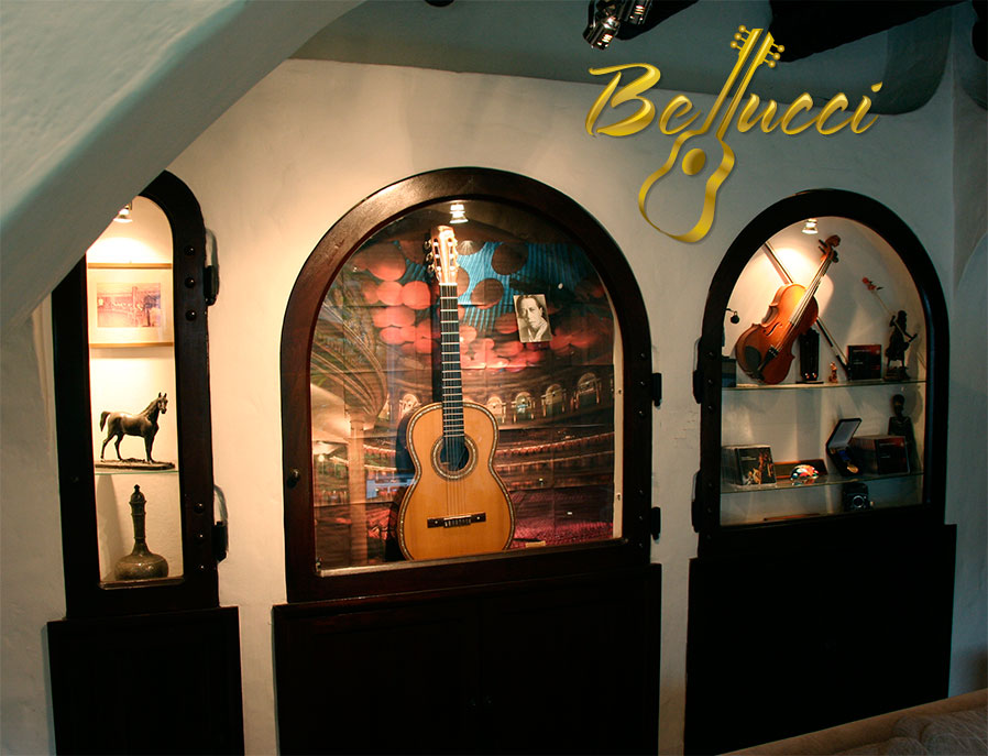 Bellucci guitars studio