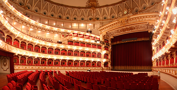 Teatro Piccinni, Bari Italy. I made my debut here
 at age 9.