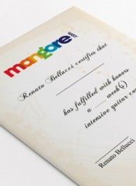 Mangore Certificate of Study