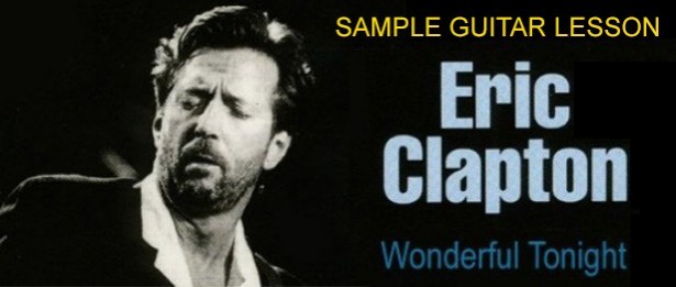 Eric Clapton Wonderful Tonight For Solo Classical Guitar