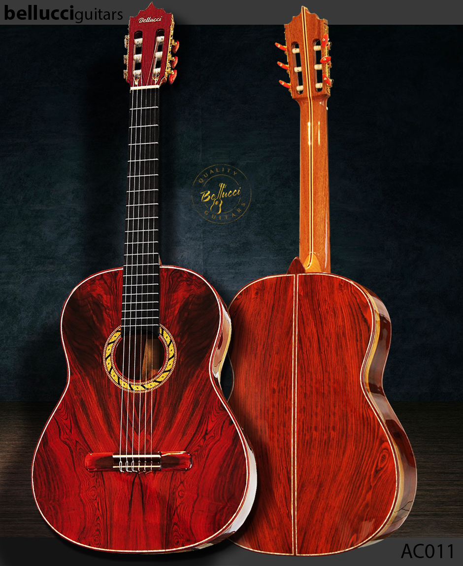 All Cocobolo Bellucci Guitar
