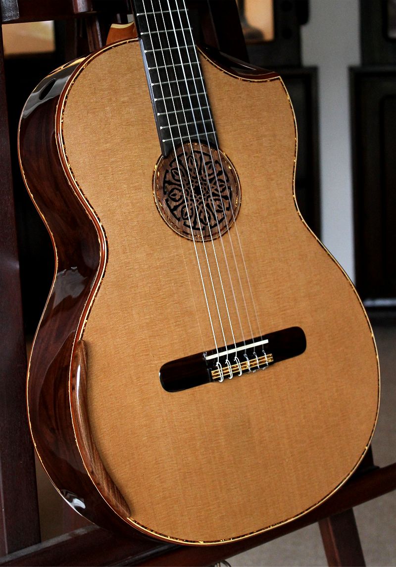 Thomas's custom masterpiece shipped to the USA.