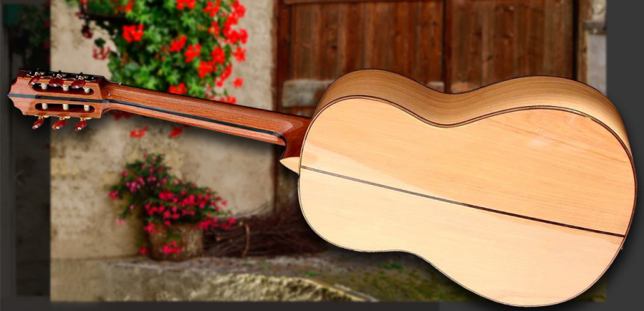 Bellucci Hard Maple Back and Sides, Spruce top Concert Classical Guitar