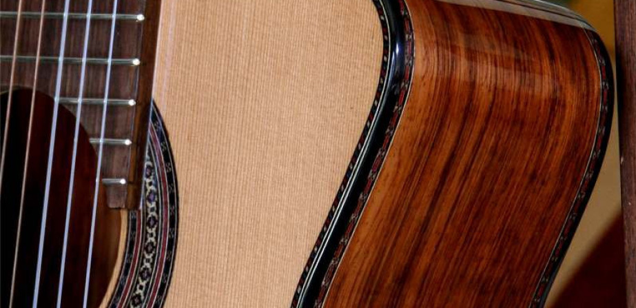 10-Strings Granadillo B&S, Cedar Top Concert Classical Guitar