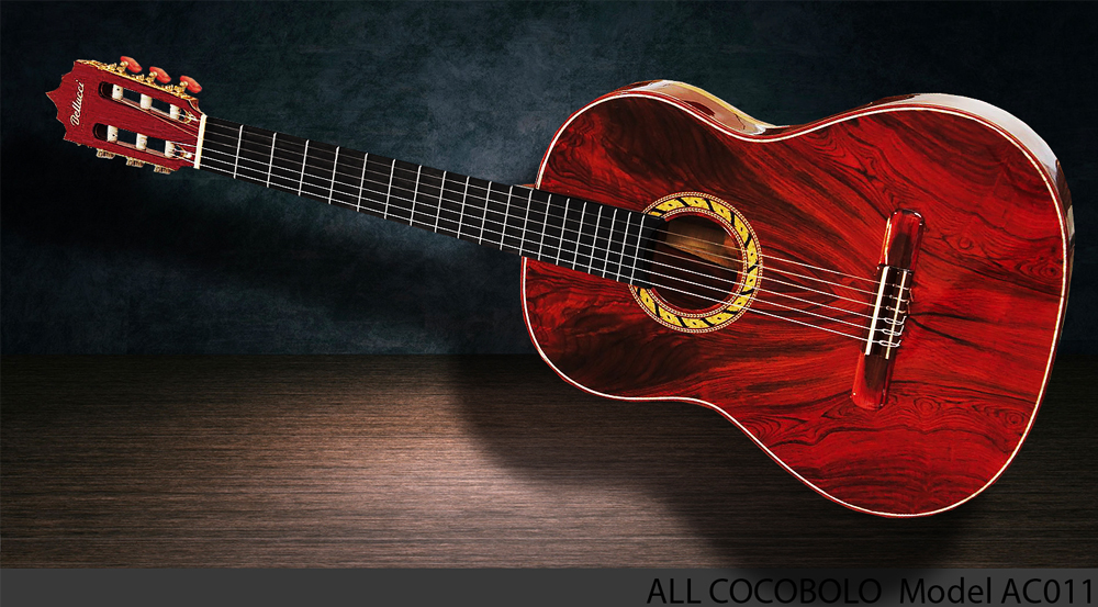 All-Cocobolo Guitar Concert Classical Guitar