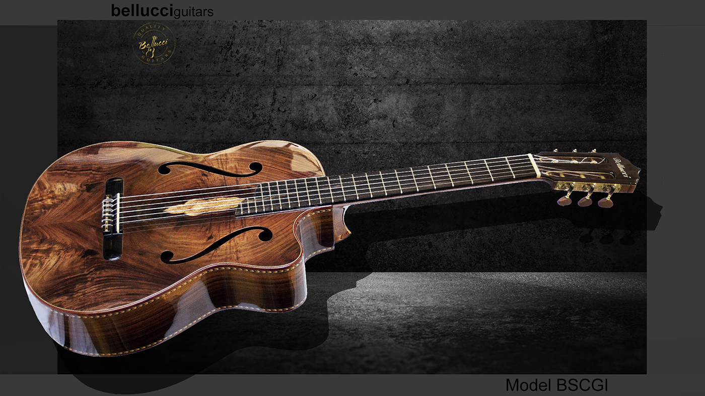Indonesian Rosewood back, sides & top, Stradivarius Model 2021 Concert Classical Guitar