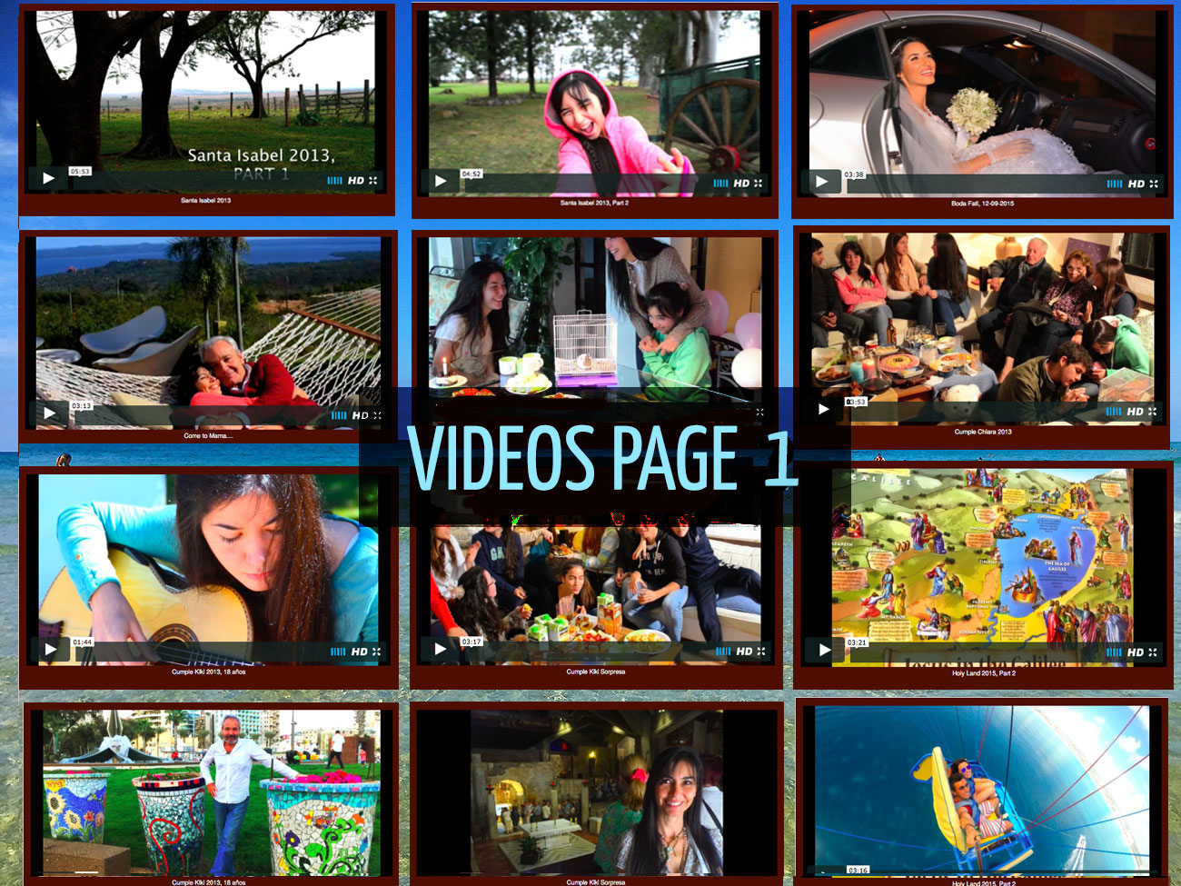 Familia: Video Collection, Page 1