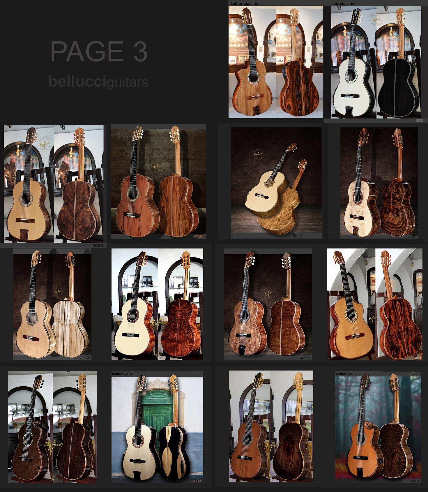 Amazing Bellucci Guitars Page 3