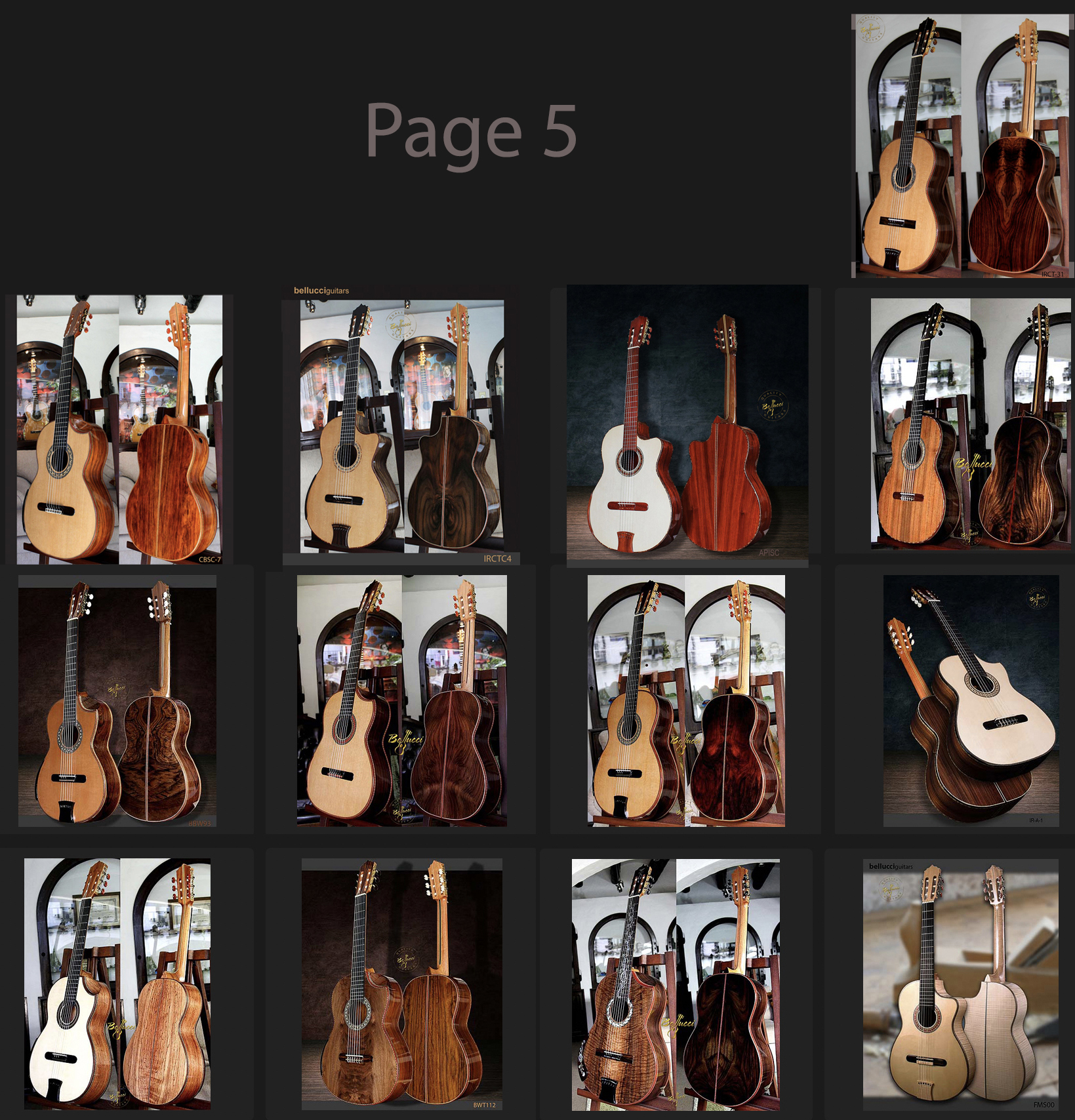 Amazing Bellucci Guitar Page 5