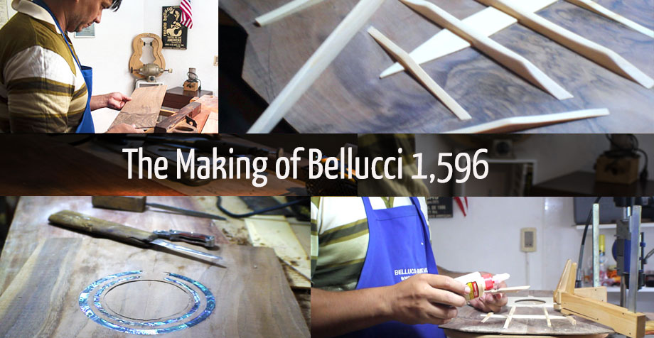 The Making of Bellucci Guitar 1,596: Day 12