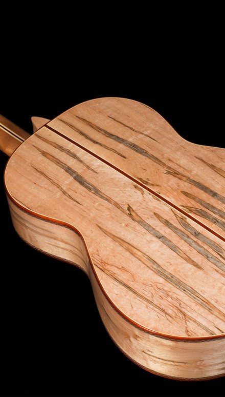 Ambrosia Maple B&S, Cedar top Concert Classical Guitar