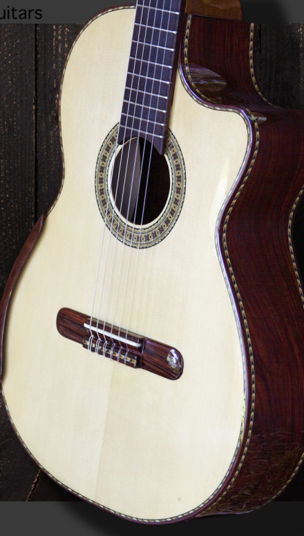 Custom Cocobolo Concert Guitar Concert Classical Guitar