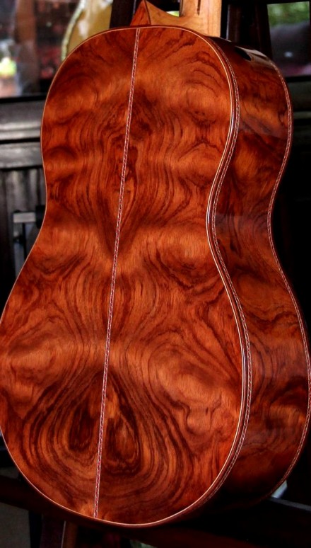 African Bubinga B&S, Sinker Redwood Top  Concert Classical Guitar