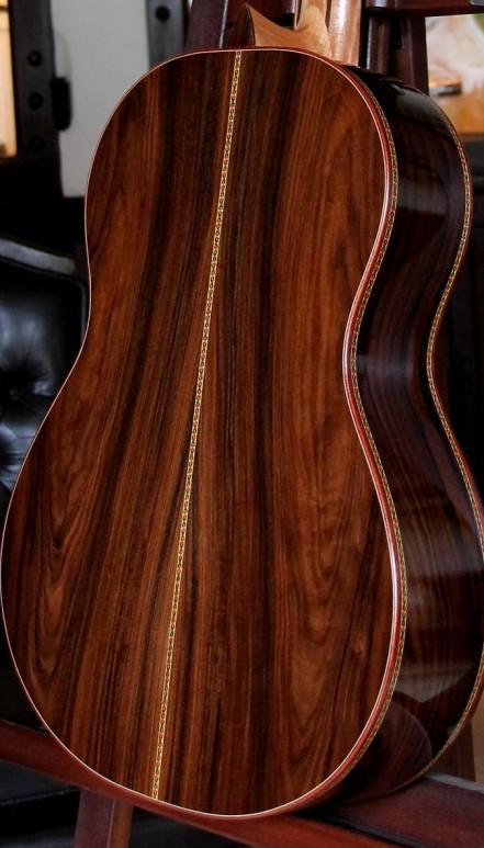 Pau Ferro B&S, Cedar Top Indented Cutaway Concert Classical Guitar