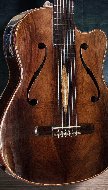 Indonesian Rosewood back, sides & top, Stradivarius Model  2021 Concert Classical Guitar