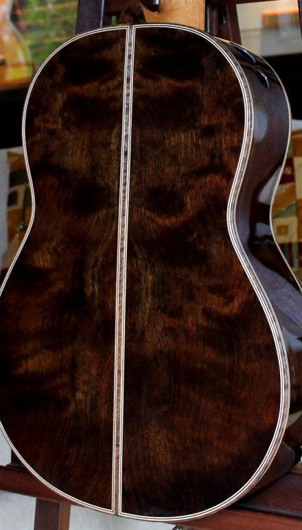 African Walnut B&S Sinker Redwood Top Concert Classical Guitar