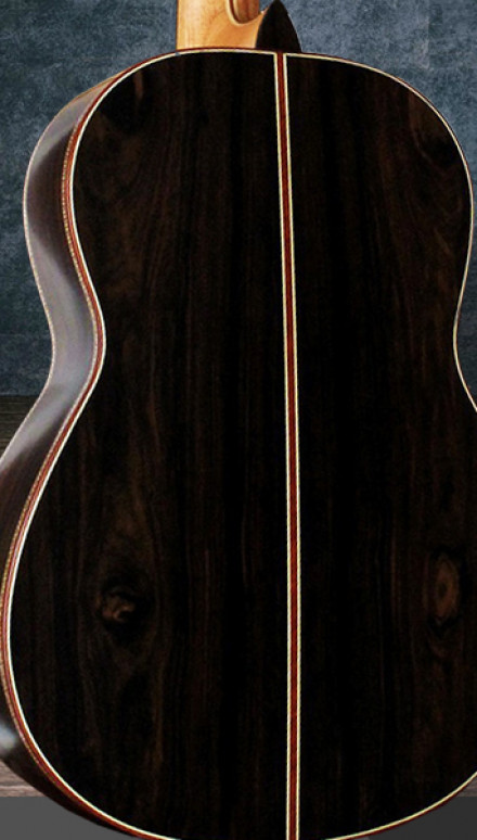 African Blackwood B&S, Sinker Redwood Top Concert Classical Guitar