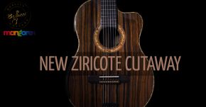 New Ziricote Cutaway Perfect Concert Guitar !