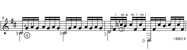 Bach Prelude BWV 1007 TAB Staff and Video 8