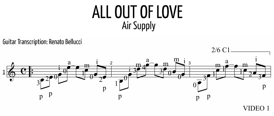 Air Supply All Out Of Love Staff  Video 1