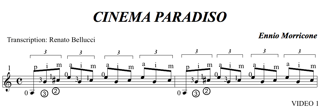 Ennio Morricone Cinema Paradiso Staff and Video 1
