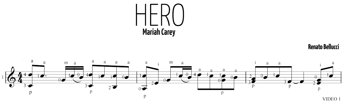 Mariah Carey Hero Staff and Video 1