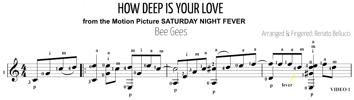 Bee Gees How Deep is Your Love Staff and Video 1
