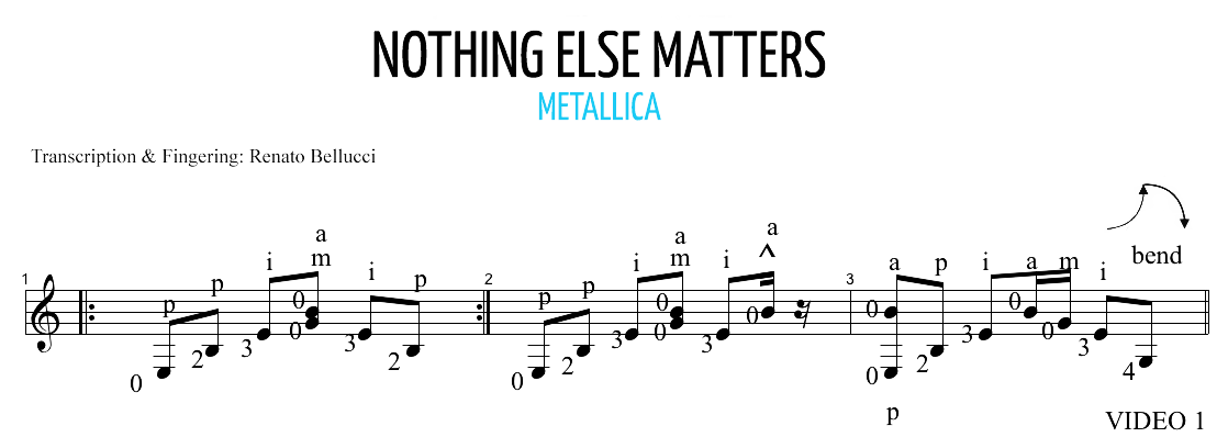 Metallica Nothing Else Matters Staff and Video 1