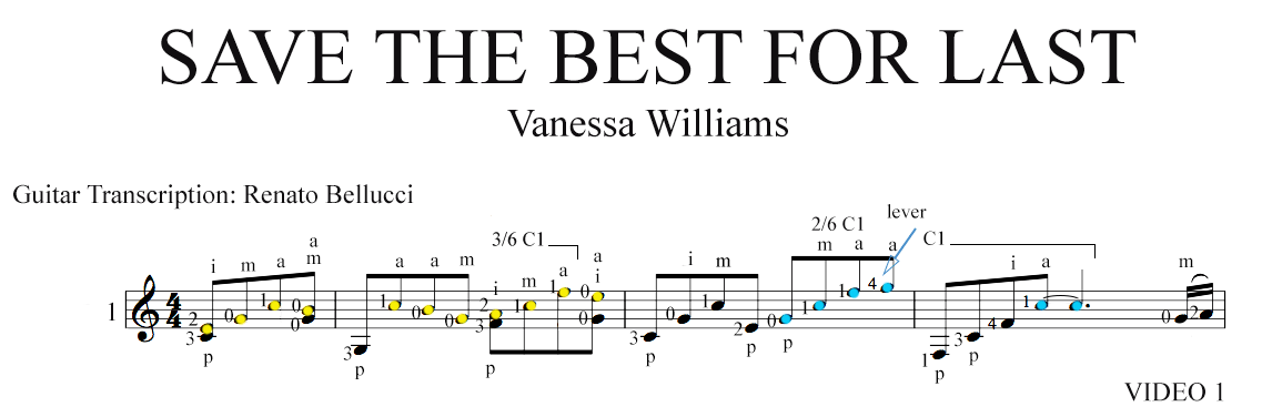 Vanessa Williams Save The Best For Last Staff and Video 1