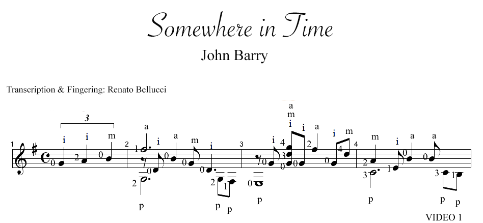 John Barry Somewhere in Time Staff and Video 1