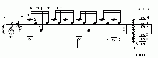 Bach, "Prelude BWV 1007" (TAB) 